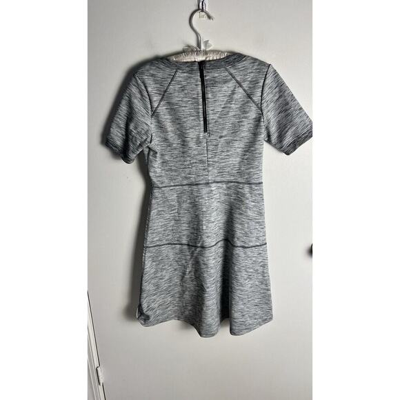 Athleta Womens Heathered Gray En Route Dress Fit And Flare Size Small - Picture 5 of 11
